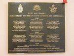 Korea Missing In Action Plaque : 28-03-2014