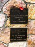 Korea War Memorial Dedication Plaque