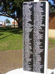 Honoour Roll W1 : 11- September-2014