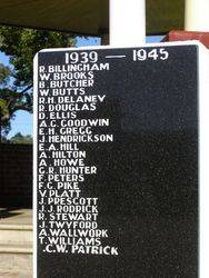 Honour Roll WW2 : 11- September-2014