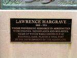 Lawrence Hargrave Memorial Inscription