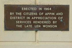 Plaque Inscription:20-July-2015