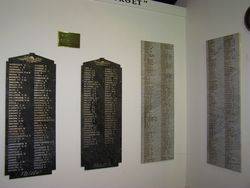 WW1 Honour Rolls: 30-October-2014