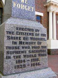 Memorial Inscription : 30-October-2014