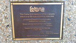 Plaque 1: 05-August-2016