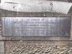 Lieutenant John Christie Wright Plaque