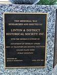 Linton War Memorial : 10-May-2012