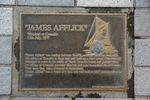 Lost Trading Vessel James Afflick Plaque