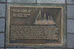 Lost Trading Vessel Woniora Plaque