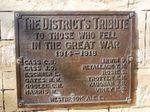 Loxton Soldiers Memorial : 16-July-2011