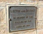 Loxton Soldiers Memorial : 16-July-2011