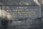 Holmes Memorial Inscription : Feb 2014
