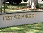 Maroochydore War Memorial Lest We Forget