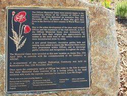 Entrance Plaque Inscription : 30-April-2015