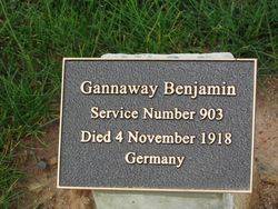 Gannaway Plaque: 07-August-2015