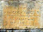 Methodist Church Memorial Wall