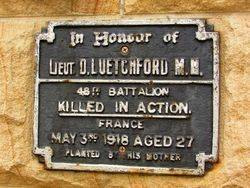 Uetchford Plaque : 20-December-2014
