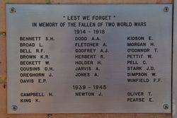 Fallen Soldiers Plaque :19-August-2015