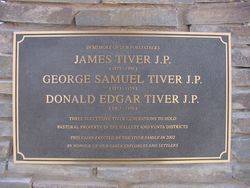 Tiver Family Plaque : 12-October-2002