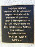 Sportiest Town Plaque 2 : 11-August-2014