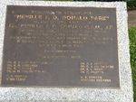 Neville F. D. Donald Inscription : October 2013