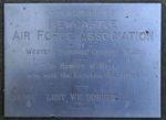 Airforce Assn Plaque Inscription : 11-03-2014