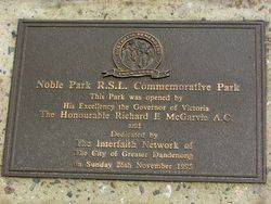 Dedication Plaque: 23-September-2016 (Sandra Brown)