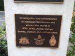Noojee War Mem Plaque 1: March 2014