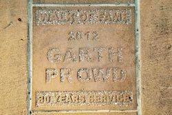Garth Prowd: 02-June-2017