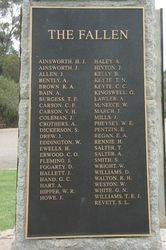 WW1 Honour Roll: 17-August-2015