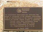 Nundah Community Dedication Plaque