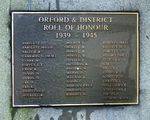 Orford War Memorial : 24-August-2011