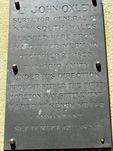 Oxley Plaque