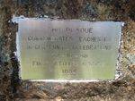 Peachester Bicentennial Plaque : 09-01-2012