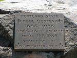 Pentland State School Centenary Inscription