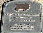 Pioneer Memorial Inscription Plaque