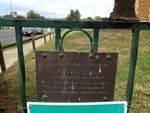 Pioneer Gates Inscription  : October 2013