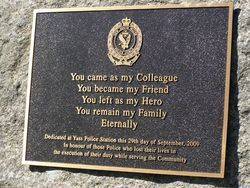 Plaque Inscription : 16-October-2014
