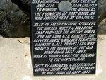 Port Douglas Teamsters Memorial Plaque