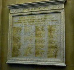 Postmaster General+96s Department Honour Roll