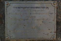 Convent Site Plaque: 18-August-2015