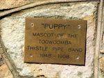 Puppy Inscription Plaque