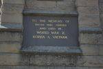 WW2-Korea-Vietnam Plaque : 08-04-2014