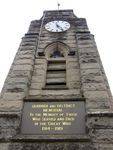 Quirindi & District War Memorial Closeup : 16-August-2014