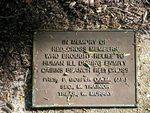 Cairns Branch Red Cross Plaque