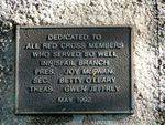Innisfail Red Cross Plaque