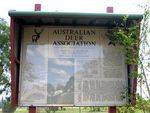 Red Deer Historical Sign