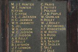 Right Pillar Honour Roll: 23-September -2015