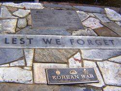 Korean War Plaque : 25-November-2014