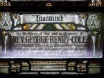 Reverend George Cole : 08-December-2011